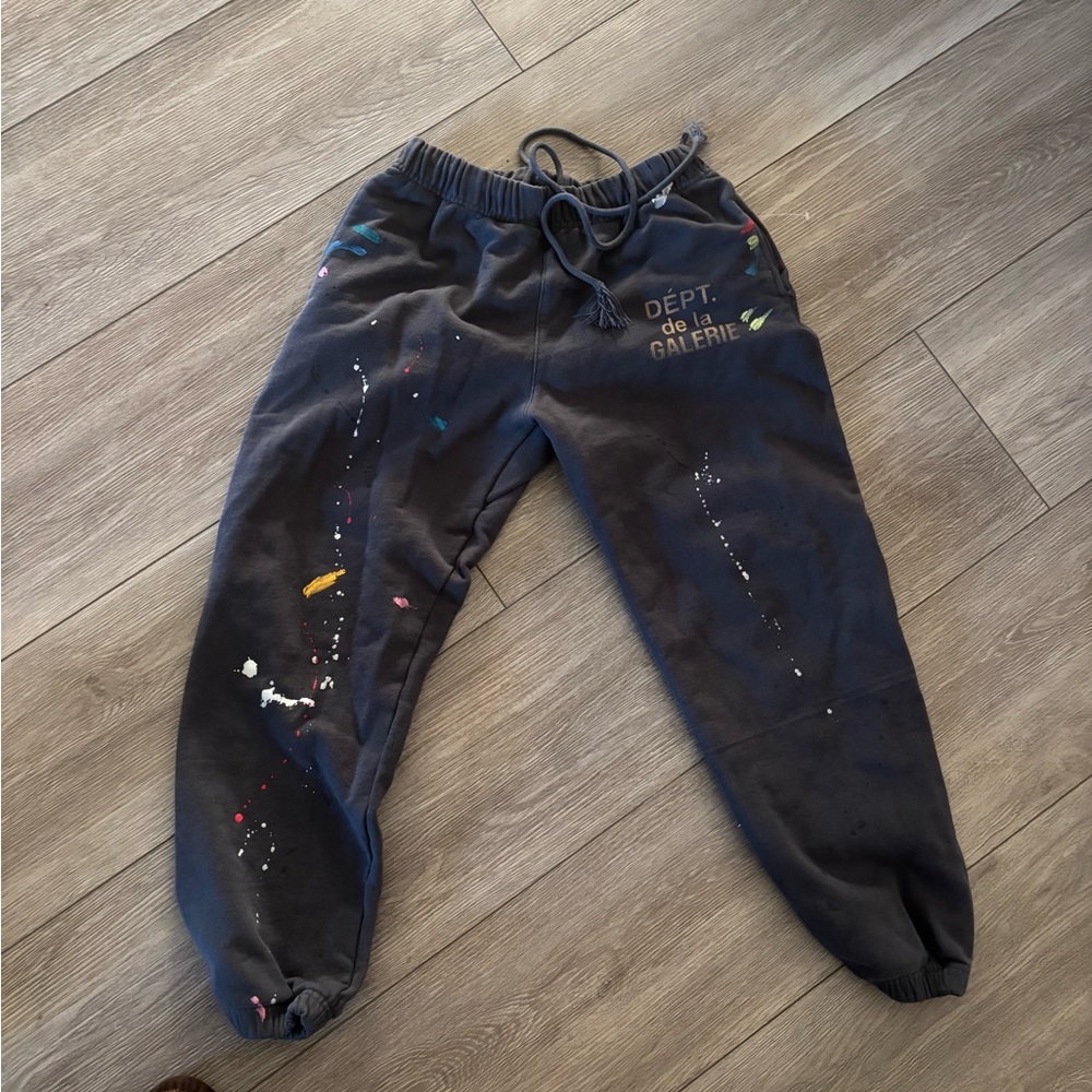 Gallery Dept Gray Artistic Joggers